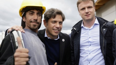 La gestión de Kicillof en Olavarría, signada por la reactivación de obras que habían sido paralizadas