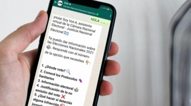 Dónde voto: consultá el padrón desde tu Whatsapp con el nuevo Chatbot de la Cámara Electoral