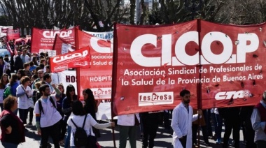 Kicillof acordó un aumento del 20% para los profesionales de la salud