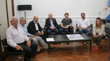 El intendente de Monte Hermoso se reunió con el ministro Costa