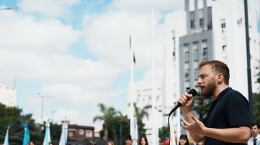 Otermín participó de la celebración de los 246 años del nacimiento de San Martín
