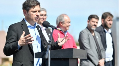 Kicillof: "Vamos a funcionar como un escudo y una red que proteja a las grandes mayorías”