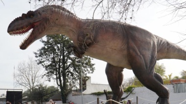 Vacaciones de invierno en Merlo: cómo es la gran expo de dinosaurios en el Parque Jurásico