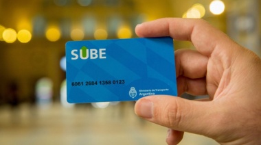 Aplican cambios en las cargas de la tarjeta SUBE para viajar en transporte público