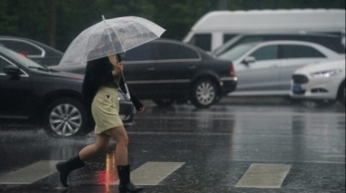 Rige una alerta naranja en la provincia de Buenos Aires por tormentas fuertes