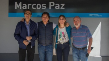 Inauguraron la estación Marcos Paz