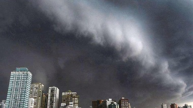 Tras el calor intenso, hay alerta por tormentas eléctricas y granizo