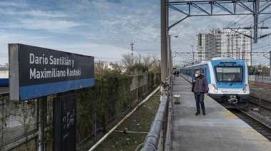 Tren Roca: la formación no parará en la estación Santillán y Kosteki