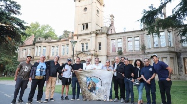 Junto a Achával, los Héroes de Malvinas mostraron su apoyo a la Universidad de Pilar