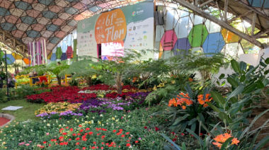 Empieza la 62° Fiesta Nacional de la Flor en Escobar