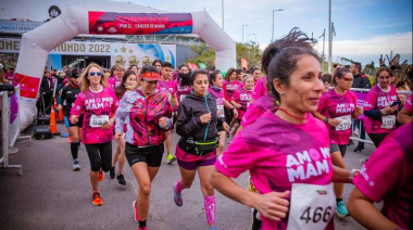 “Amo mis mamas”: se viene la 3° carrera para concientizar sobre el cáncer de mama
