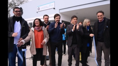 Axel Kicillof y Ramiro Egüen en disputa por el CAPS Ramón Carrillo en 25 de Mayo