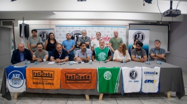 Gremios estatales anunciaron una jornada nacional de lucha "en defensa del empleo público"