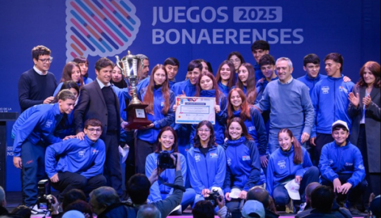 Kicillof presentó los Juegos Bonaerenses 2025