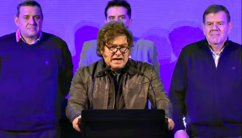 Javier Milei volvió a insultar a Axel Kicillof en un encendido discurso en La Plata