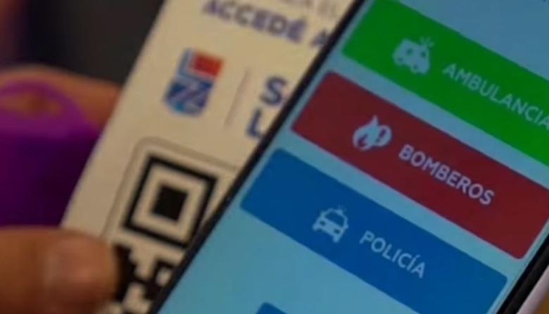 Seguridad en Lomas: Otermín destacó el uso de la app con botón antipánico y geolocalización