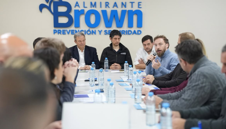 Otermín junto a intendentes debatieron con el Ministerio de Seguridad la reforma de la Ley de Seguridad Pública