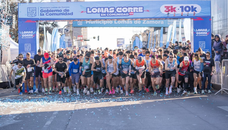 Multitudinaria Maratón Lomense: más de 14 mil vecinos participantes