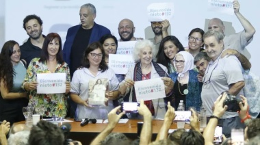 Las Abuelas de Plaza de Mayo anunció la restitución del nieto número 132