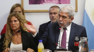 Con eje en la problemática del narcotráfico, Aníbal Fernández expuso en Diputados