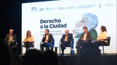 Fernando Moreira y Francesco Tonucci juntos en San Martín