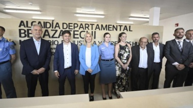 Kicillof inauguró una alcaidía departamental en Berazategui