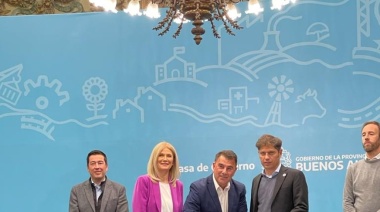 El intendente Bertellys firmó la adhesión al programa Municipios a la Obra
