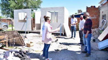 Guernica: avanza la construcción de viviendas en el predio que había sido usurpado y desalojado