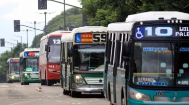 Los colectivos circularán normalmente en el AMBA