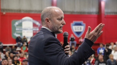 Insaurralde encabezó la presentación programa ambiental Eco Clubes en Lomas