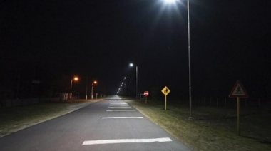 Rutas bonaerenses: concluyeron trabajos de iluminación en La Plata y Berisso