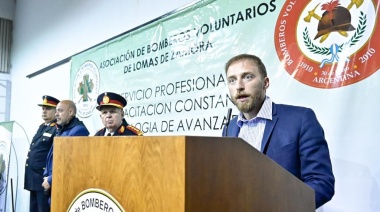 Fede Otermín: “Nuestros bomberos son un orgullo”