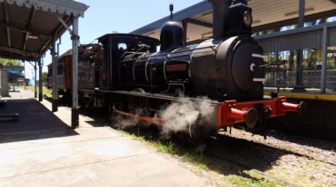 Un nuevo atractivo llega a Tres de Febrero: de qué se trata el paseo en un tren a vapor