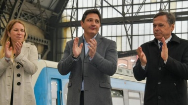 Vuelve el tren a la estación Retiro de la Línea Mitre