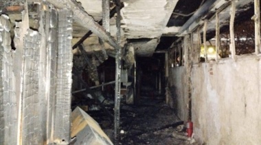 Se incendió el edificio del Organismo de Niñez y Adolescencia