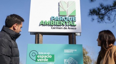 Provincia inauguró un Parque Ambiental en un municipio bonaerense