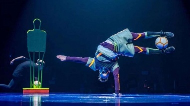 El Cirque du Soleil se presenta en Vicente López con un espectáculo dedicado a Messi