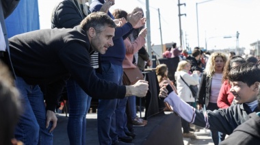 Achával celebró junto a los vecinos, Las Patronales de Villa Rosa