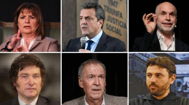En octubre serán solo 5 los precandidatos a presidente