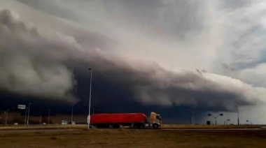 Rigen alertas de tormentas y vientos para gran parte de la Provincia