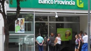 Las sucursales del Banco Provincia cambian el horario de atención desde el próximo martes