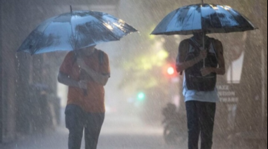 Tormenta histórica en Lomas: cayeron 90 mm en cuatro horas