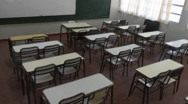 Por el temporal en Bolívar, tuvieron que suspender las clases