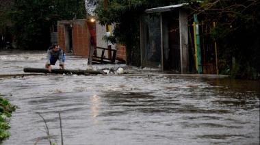 Buscan declarar la emergencia hídrica en la Provincia por el fuerte temporal 