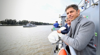 El Astillero entregó dos lanchas de instrucción a la Armada y una compuerta para la base naval de Puerto Belgrano