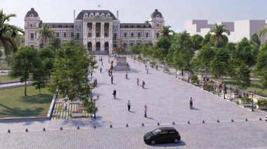 Realizarán un rediseño de la emblemática plaza San Martín de La Plata 