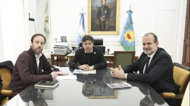 Kicillof financiará obras por 500 millones de pesos en Bahía Blanca