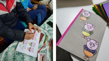 Cárcel de Campana: presos escriben libros de cuentos para un Hogar de Niños de Escobar