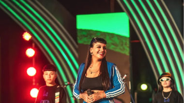 La Negra Azul, la cantante de RKT que llegó a Pasión de Sábado