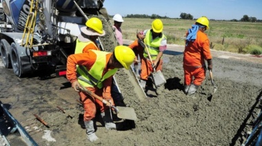 Katopodis recorrió obras viales en Brandsen